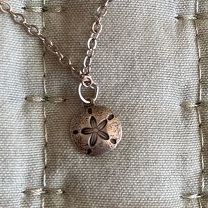 Sterling Silver Sand dollar necklace